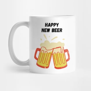 Happy New Beer Mug